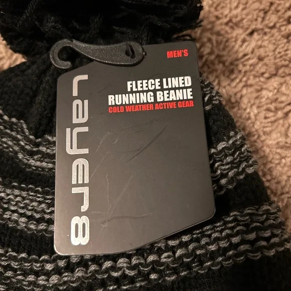 Layers Fleece Lined Running Beanie - Picture 2 of 2